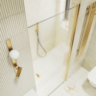 Душевая дверь MaybahGlass MGD-808-3 80см золото